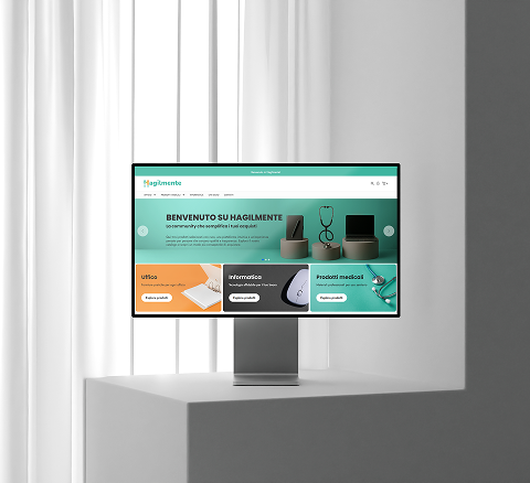 Mockup ecommerce Hagilmente